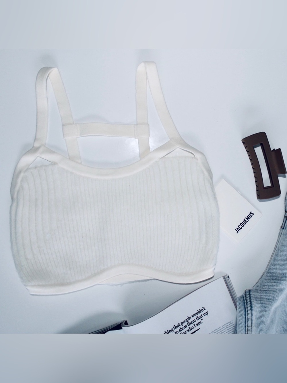 JACQUEMUS' 'Le Bandeau Bellinu' Bralette - Picture 2 of 4